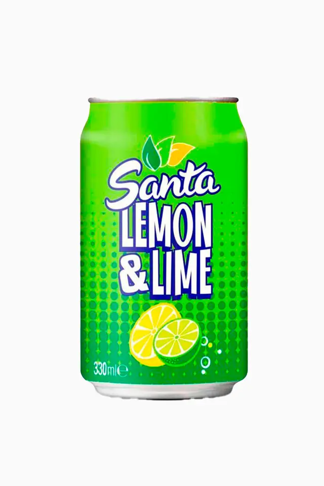 Refresco Santa Limón 330ml – Caja de 24 unidades