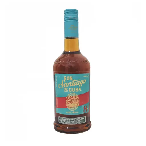 [B-0012] Ron Santiago de Cuba añejo 8 años 40 % vol (700 ml)