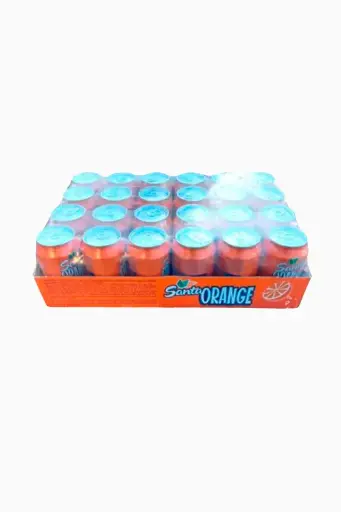 Refresco Santa Naranja  330ml – Caja de 24 unidades