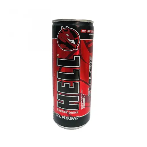 [B-0010] Bebida energizante clásica Hell (250 ml) 24u